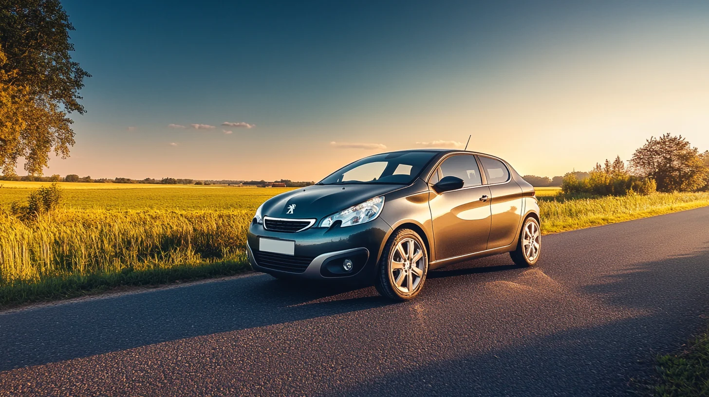 conduire peugeot 206 saloon